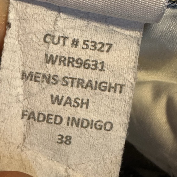 Aviator Style + Function Straight Fit Faded Indigo Zip Fly Jeans Men's‎ Size 38 - Picture 7 of 8